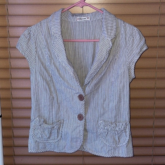 Forever striped professional vest (measurements in photos) - Picture 1 of 7